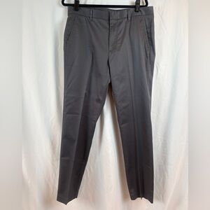 Bonobos Tailored Slate Gray Men's Dress Pants 35 x 32 Flat Front